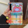 Applicable To Huawei PuraX Collector's Edition Folding Screen P11pocket1 Mobile Phone Case Cute Color Plaid Tomato Magnetic 