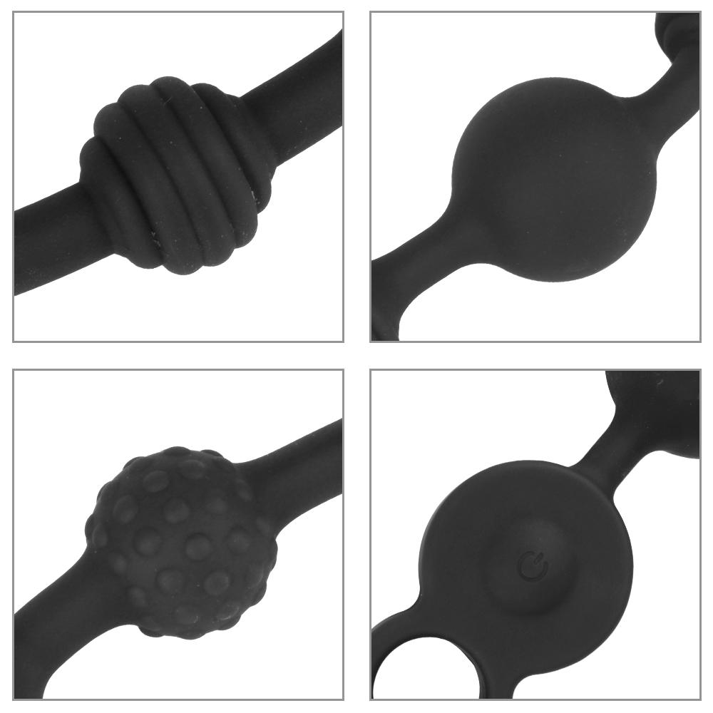 Vibratoare Plug Anal Lung 35/43cm Margele Anale pentru Femei Bile Vaginale Bărbați Masaj Prostata Jucării Sexuale Jocuri Adulți Erotice