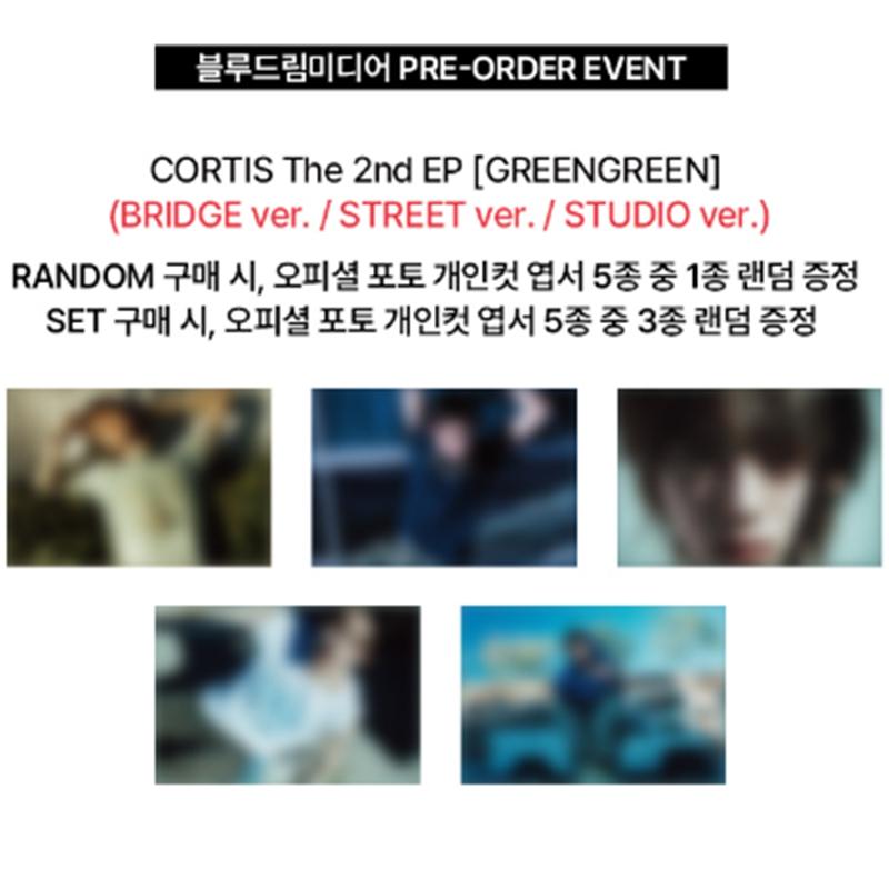 [Pre-order] CORTIS – 2nd Mini Album [GREENGREEN] (Online Benefit)