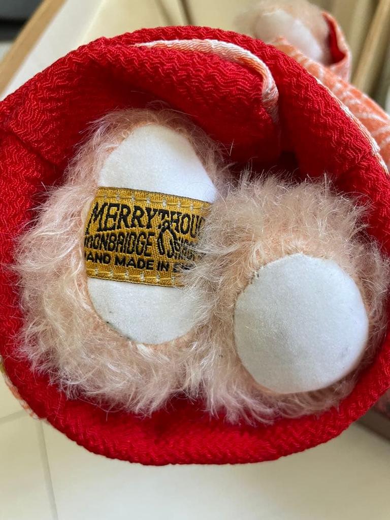 [USED] Merry thought Teddy Bear Pink Champagne