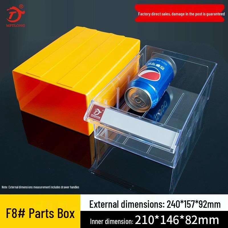 Desktop Drawer-Type Organizer Box, Thickened Storage Cabinet for Components and LEGO Bricks