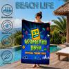 Geometry Dash: Dance To The Beat Beach Towel, Quick-drying, Easy To Care For, Suitable for Both Fitness and Beach Vacations,Sports Essential