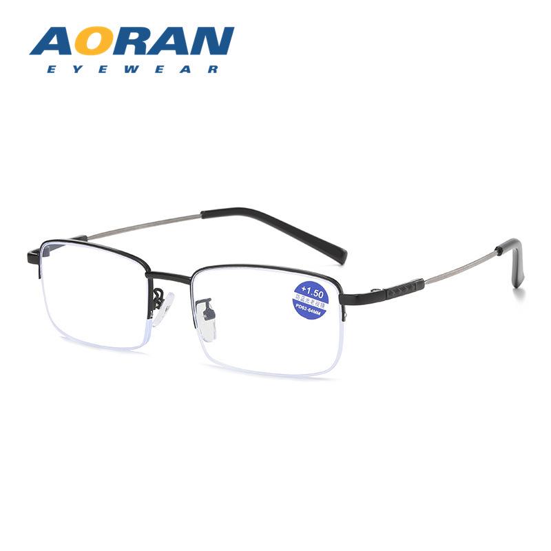 

HD Бифокальные Очки для Чтения с Защитой от Синего Света, Умным Автозумом для Людей Среднего и Пожилого Возраста Anti-Blue Light +100