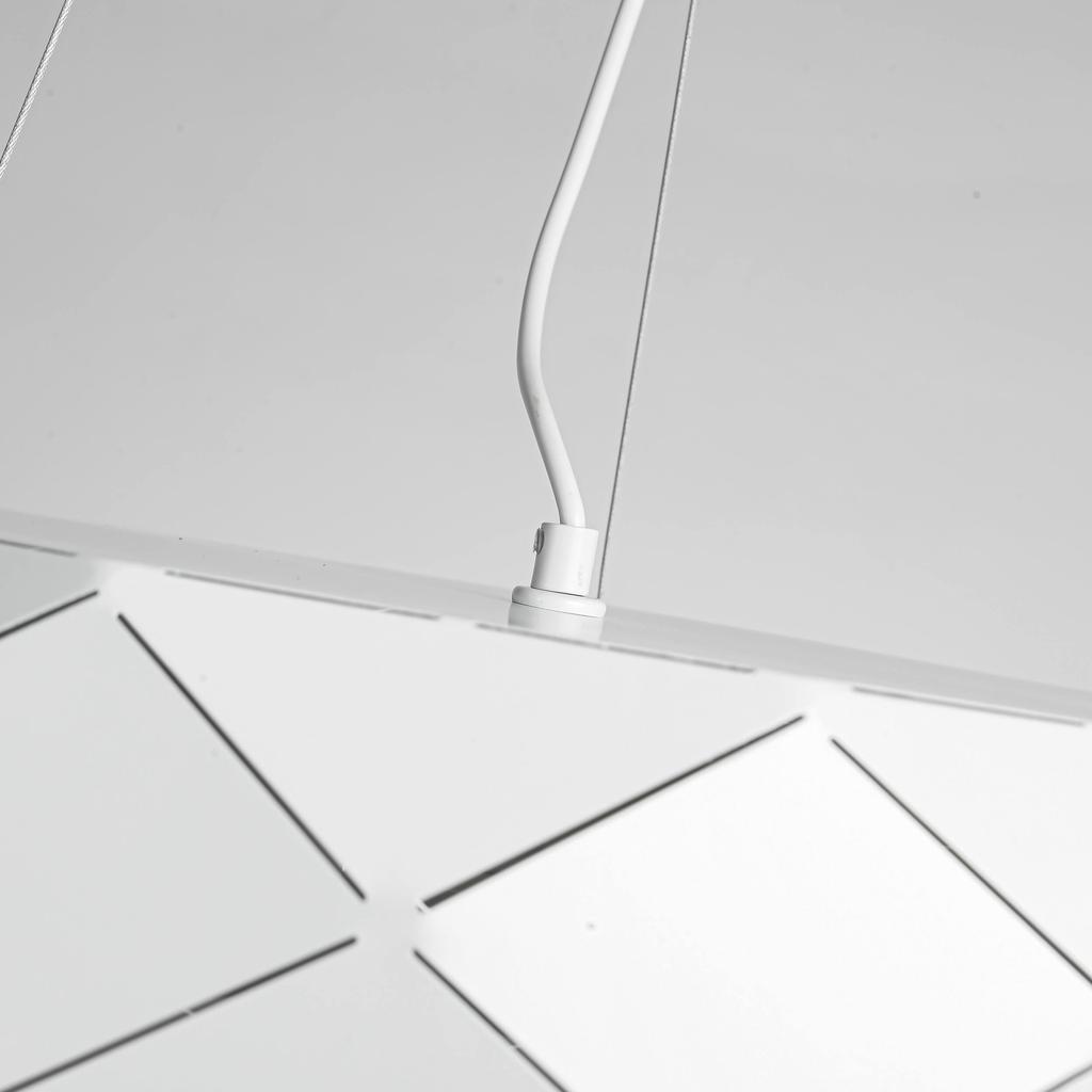 Lampa Wisząca Reus 3 E27 Biały Light Prestige Lp-8069/1P Wh