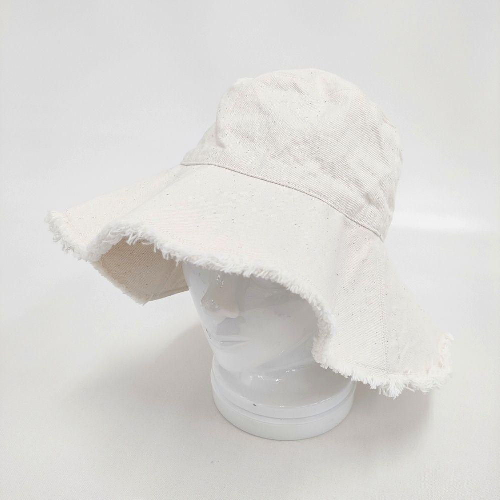 Used KIJIMA TAKAYUKI Cotton Size 1 23101-IEN Hat White Women s Kijima Takayuki [Used] 6-0521G