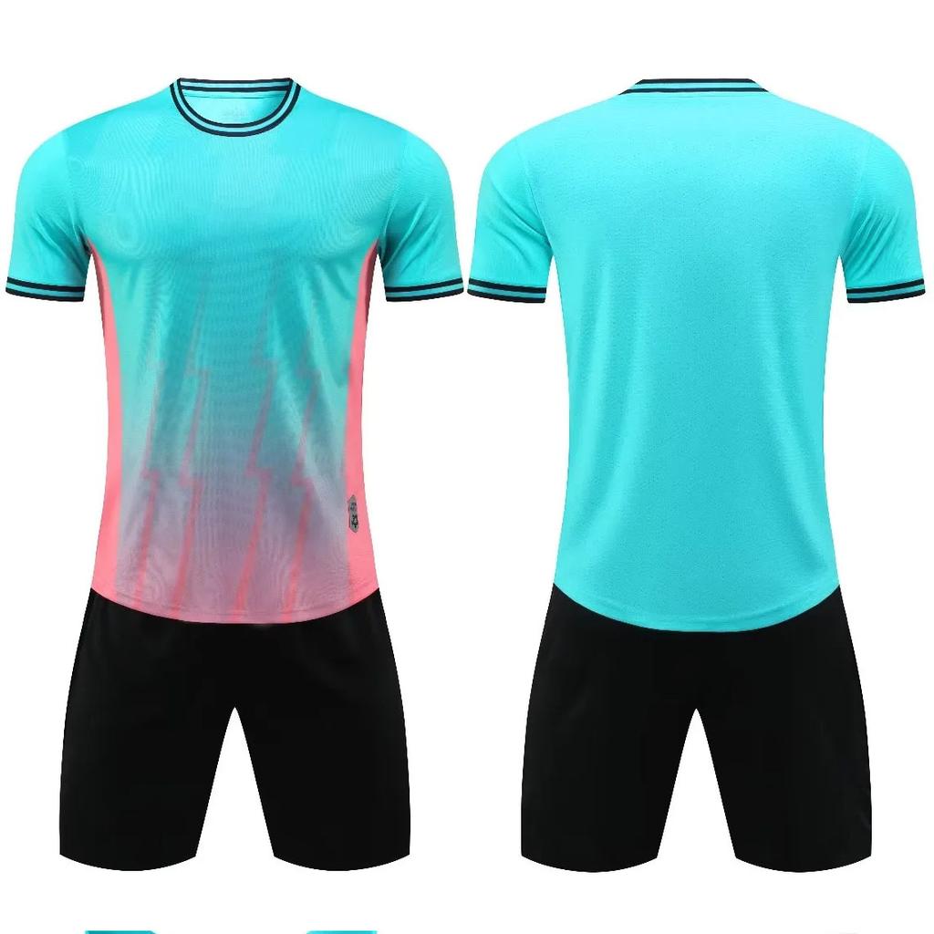 A large number of spot children's football jerseys men's, game jerseys summer training bilateral pockets short-sleeved children's football jerseys