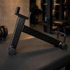 Barbells Rack with Cradle Holders FloorStanding Metal Stable Vertical Weight Bar