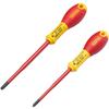 Set of 2 Screwdrivers - Stanley Fatmax - Fmht0-62648 - Insulated 1000v - Ph1x100 + Ph2x125