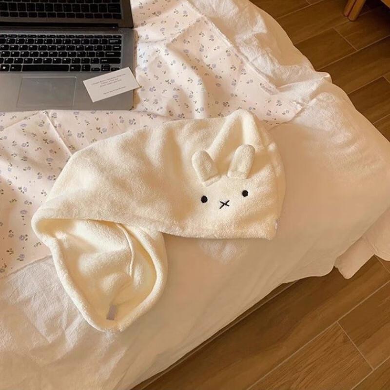 Anvelo Coral Fleece Quick Dry Hair Turban 2-Pack