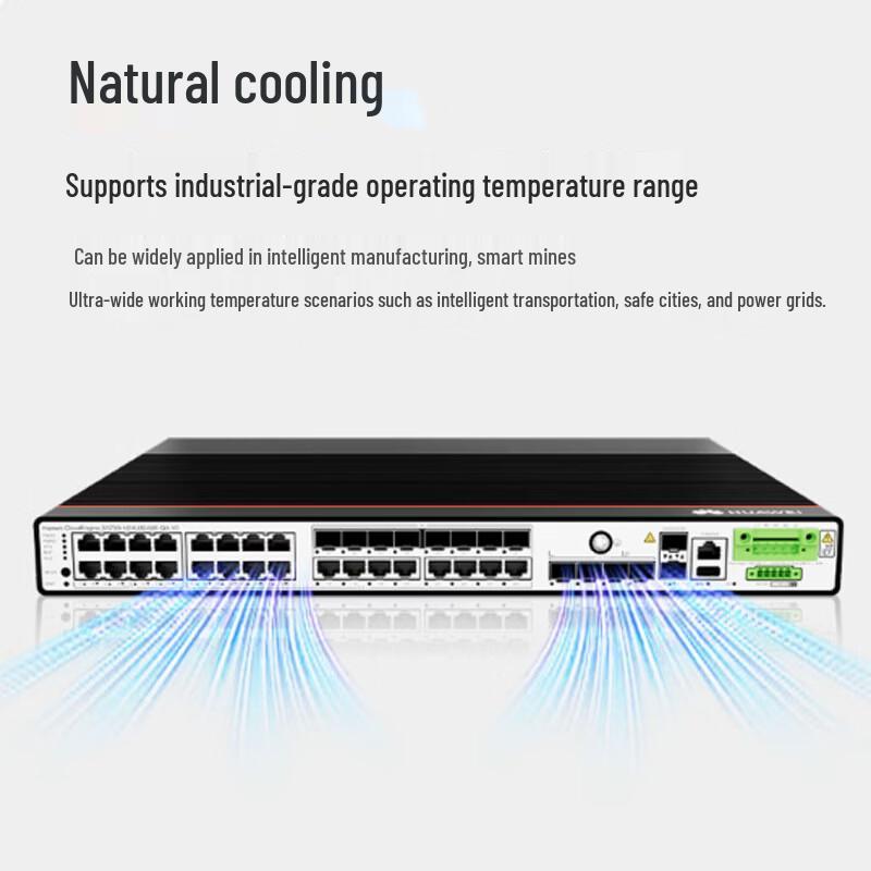 Huawei S5735I-H24U8S4XE-QA-V2 Industrial Gigabit PoE Switch