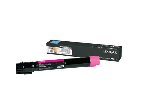 

Lexmark C950X2MG Magenta Extra High Yield Cartridge Toner