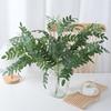 Artificial Pagoda Leaves Realistic Faux Silk Leaf Branches 20" Fake Plants Spray for Wedding Bouquet Table Centerpieces Home Decor