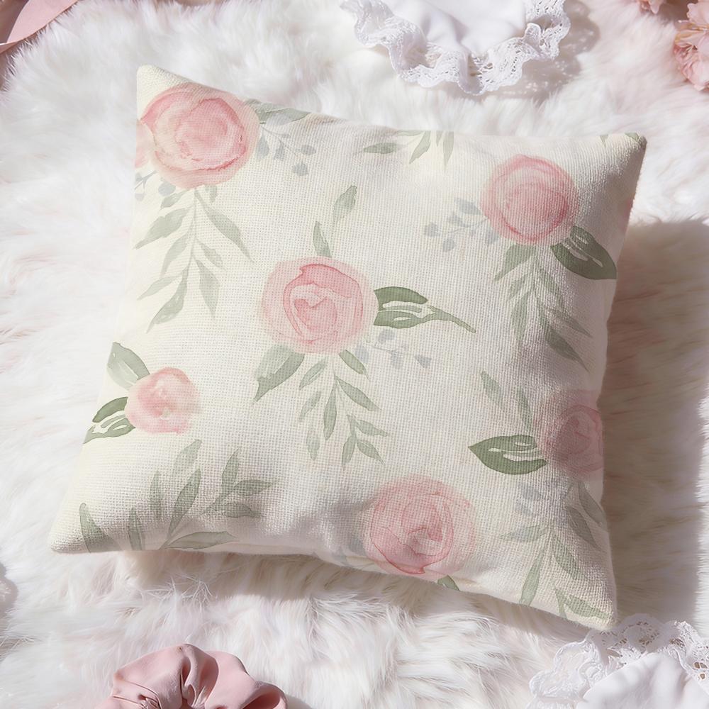 Cute Texture Cushion Cover Premium Comfort Reversible Pillow Cove Two in One Design for Any Room Car Interior