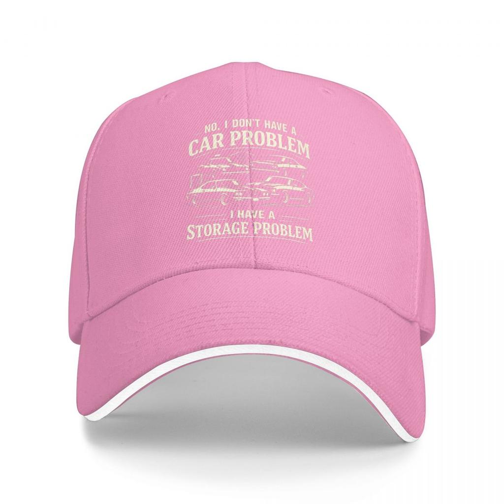 Casquettes de Baseball Drôles Non Je N'ai Pas de Problème de Voiture J'ai un Problème de Rangement Casquette Amusante Unisexe Chapeaux de Printemps d'Extérieur