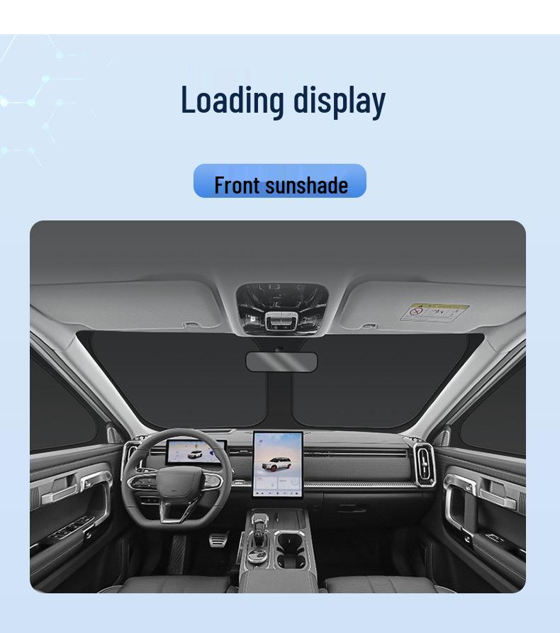 Fits Chery 26 Models Fengyun T11: Car Window Sun Shade - Heat Insulation & Privacy Screen for Camping