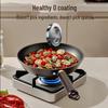Chu Da Huang 32cm Wrought Iron Flat-Bottom Wok