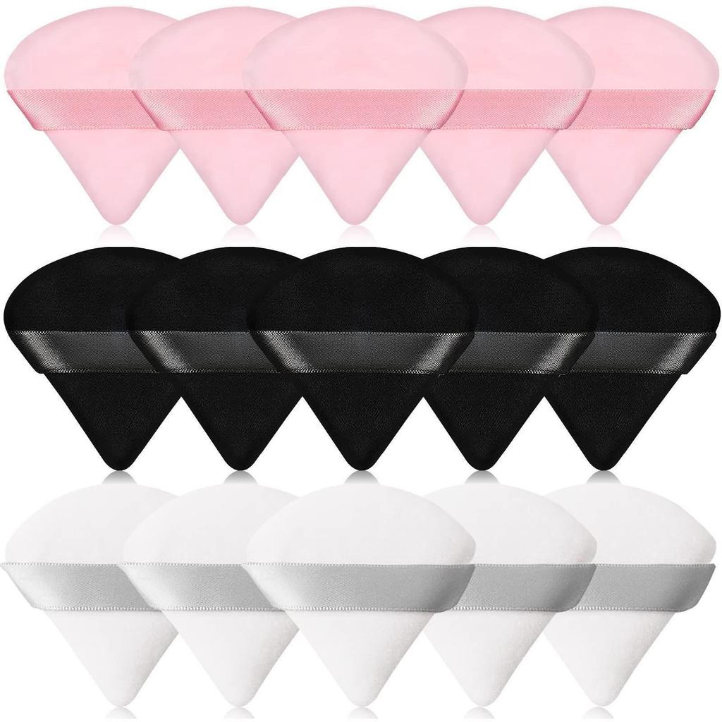 Cross-Border Triangle Powder Puff: Loose Powder Makeup Tool