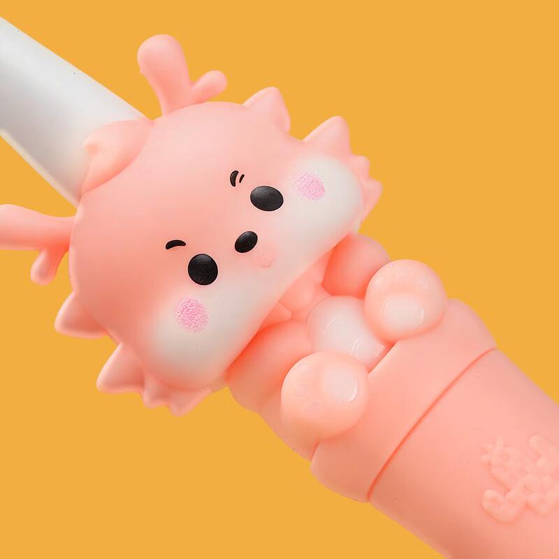 SaJie Little Dragon Kids 3D U-Shaped Soft Bristle Toothbrush