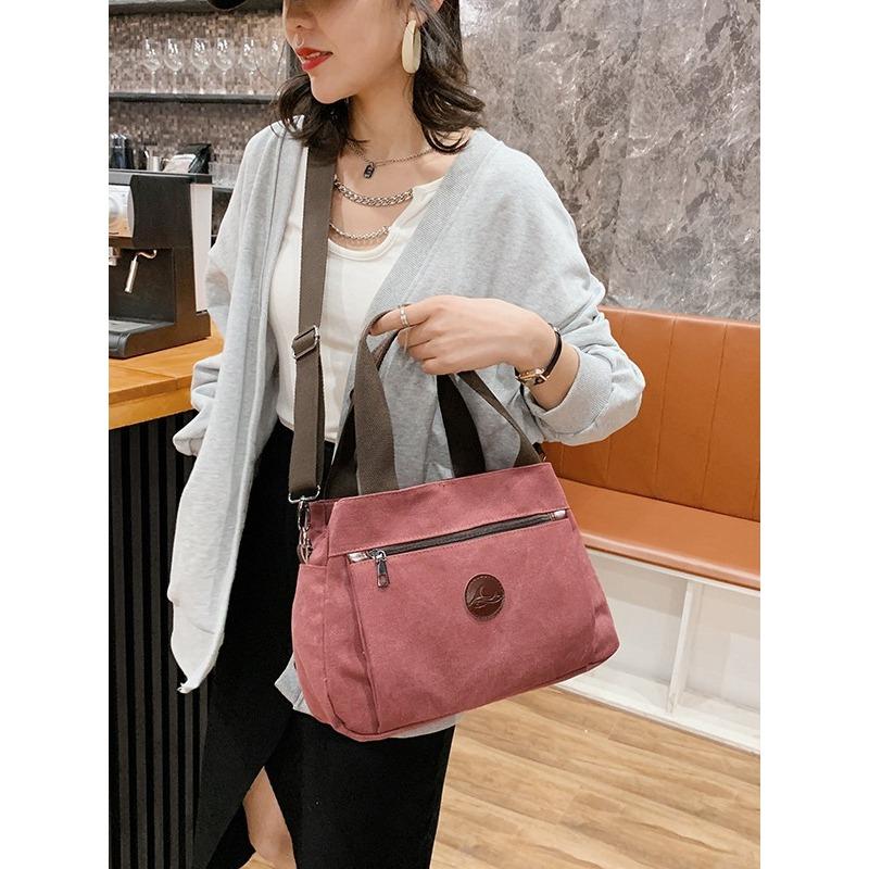 Women Canvas Bag Handbags for Women Shoulder Messenger Crossbody Tote Large Capacity Work Bags