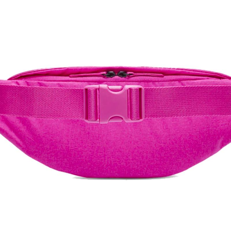 Nike Heritage Polyester Fanny Pack Regular Unisex Flame Pink Casual CK7914-601
