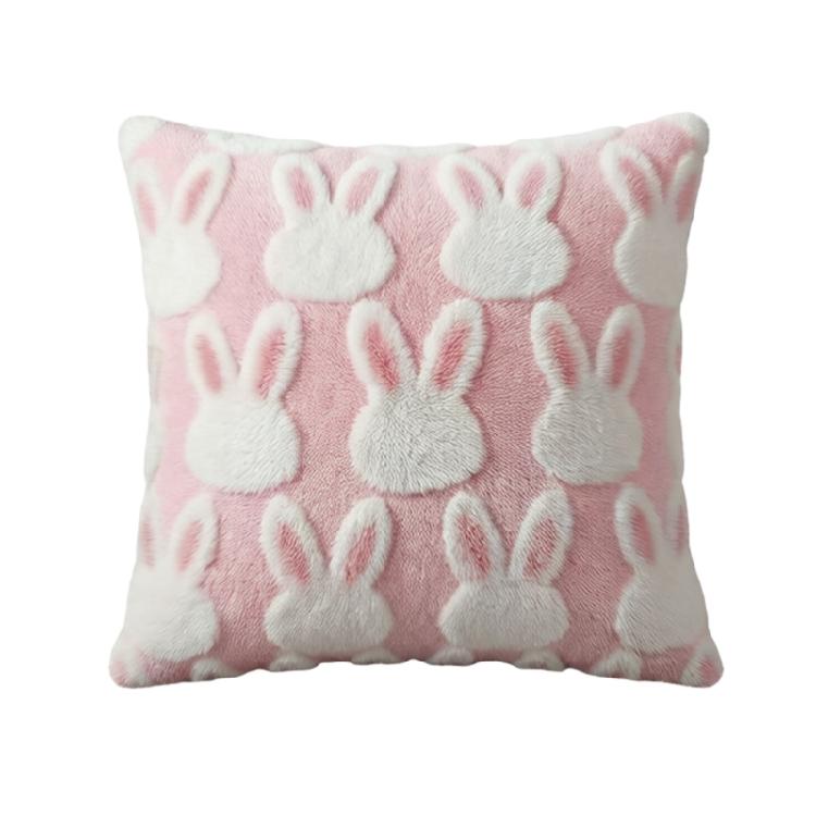 

Easters Rabbit Sofa Decoration Pillow Cover Pillow Case Protective Cover for Home Dormitory Bedroom