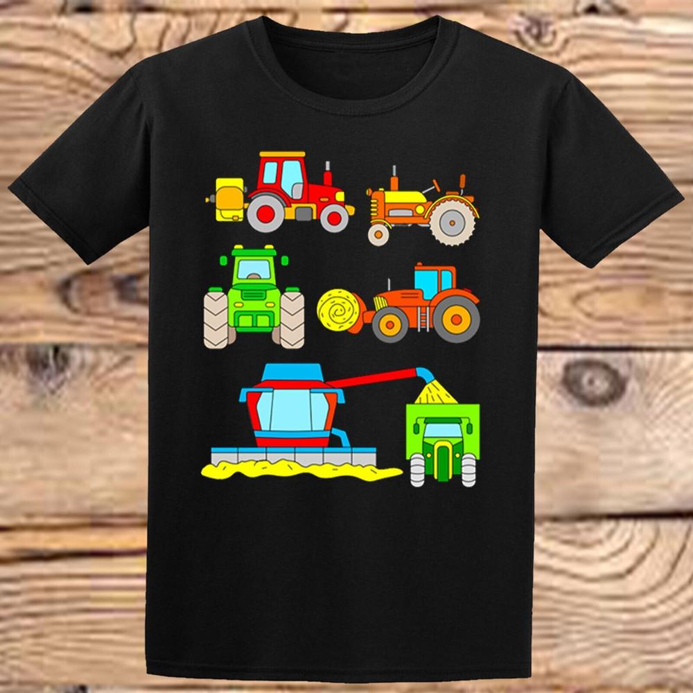 Combine Harvester Boys Girls T-Shirt #DG #P1 #PR