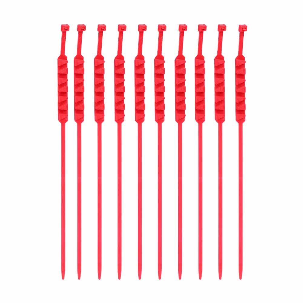 10Pcs Anti-Skid Chains for Motorcycles Bicycles Winter Tire Wheels Non-slip Cable Ties Motorbike Emergency Tire Chain Tool