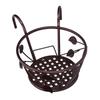 Wrought Iron Flower Rack Hanging Type Multi-layer Plant Stand Wall Mount Modern Style Hanging Shelf Flower Pot Storage
