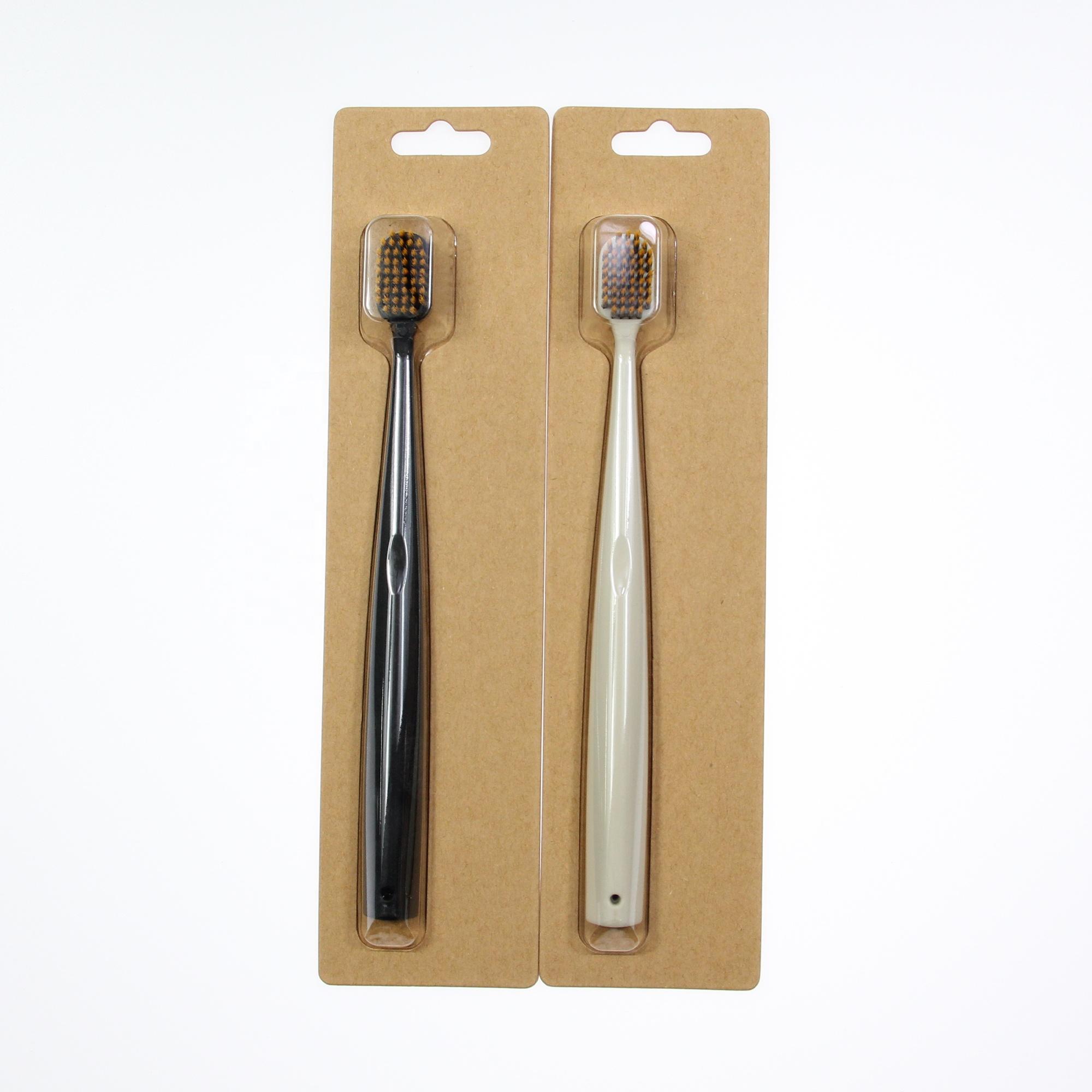 Hot Selling Wide Head Environmental Friendly Toothbrush for Home Oral Hygiene PLA Tooth Brush for Adults белый