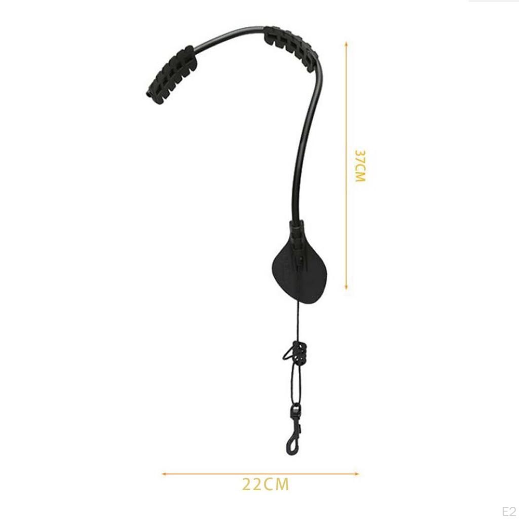 Prémiový postroj na saxofon s bezpečným kovovým hákem pro hudebníky