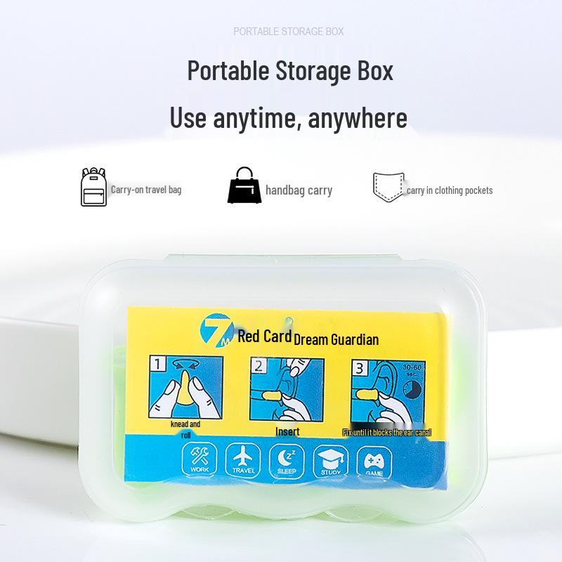 Noise-Cancelling Earplugs: Sleep, Study, Industrial Use, Snoring Relief