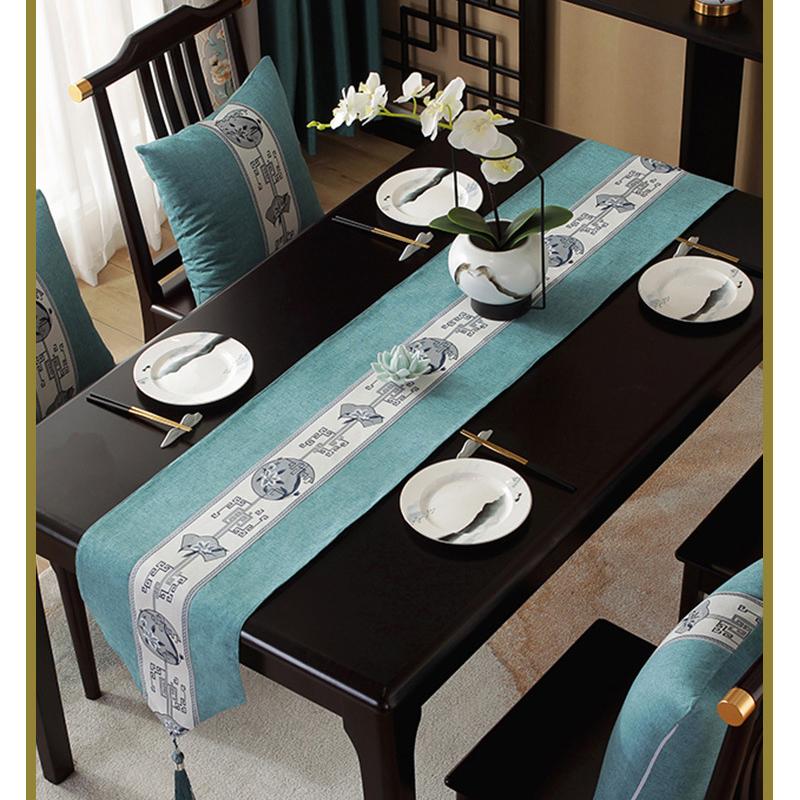 

Современная дорожка для обеденного стола 14, 8, 6-местная длинная дорожка для стола 10, 12-местная полка для стола, центральная тонкая длинная полоса, дорожка для скатерти