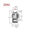 Stainless Steel Sliding Roller Grooved with Metal Bracket Smooth Rolling Door