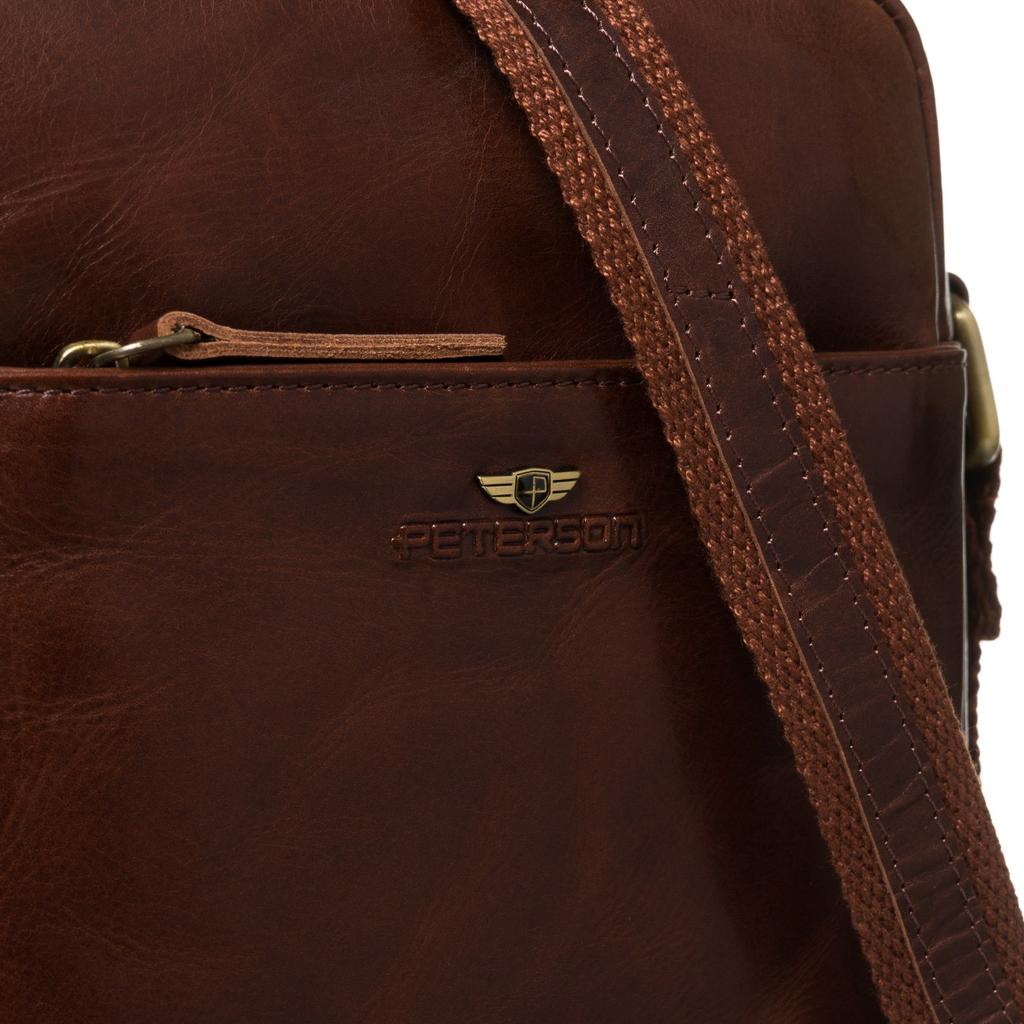 Ptn 720-Tum-0529 Brown Leather Bag