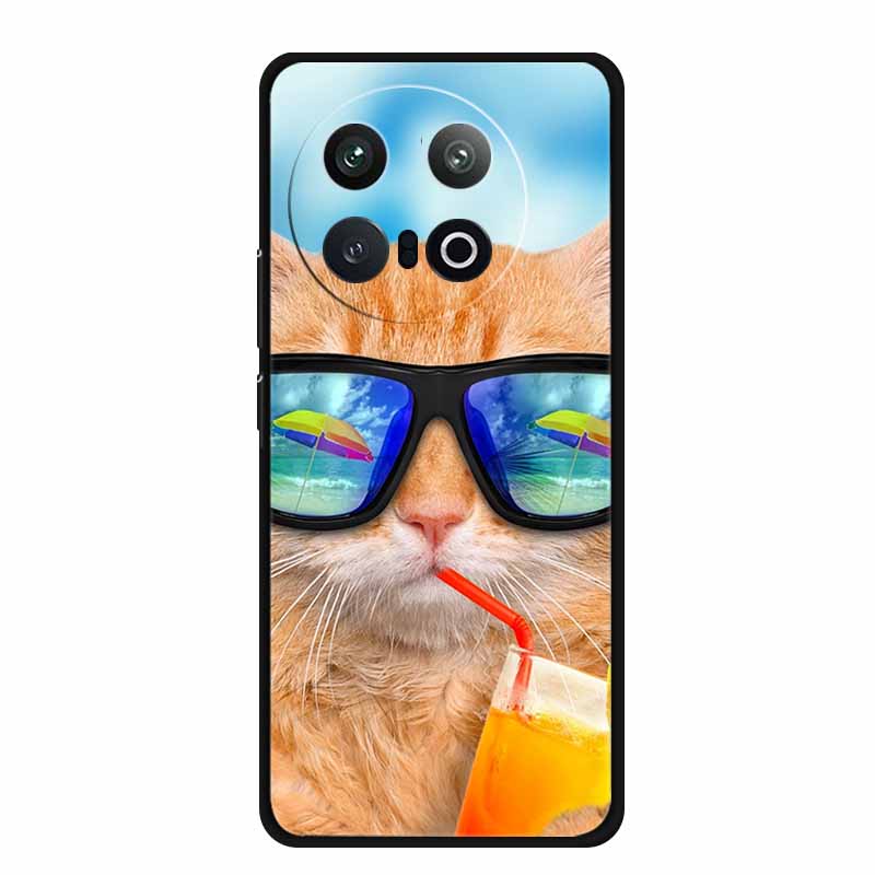 For Vivo iQOO 13 5G Back Cover Case iQOO13 Coque Black Silicone Soft Phone Case For Vivo iQOO 13 Case 6.82" Shockproof Funda Bag