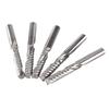 5pcs Tungsten Carbide End Mill Single Flute Spiral CNC Milling Router Bits 6mmx32mm