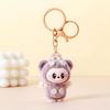 Labu Plush Keychain Cute Overalls Cartoon Bags Pendants Accessories Gifts
