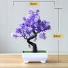 Sztuczne drzewo doniczkowe Bonsai roślina symulacyjna Home Decor Table Centerpieces