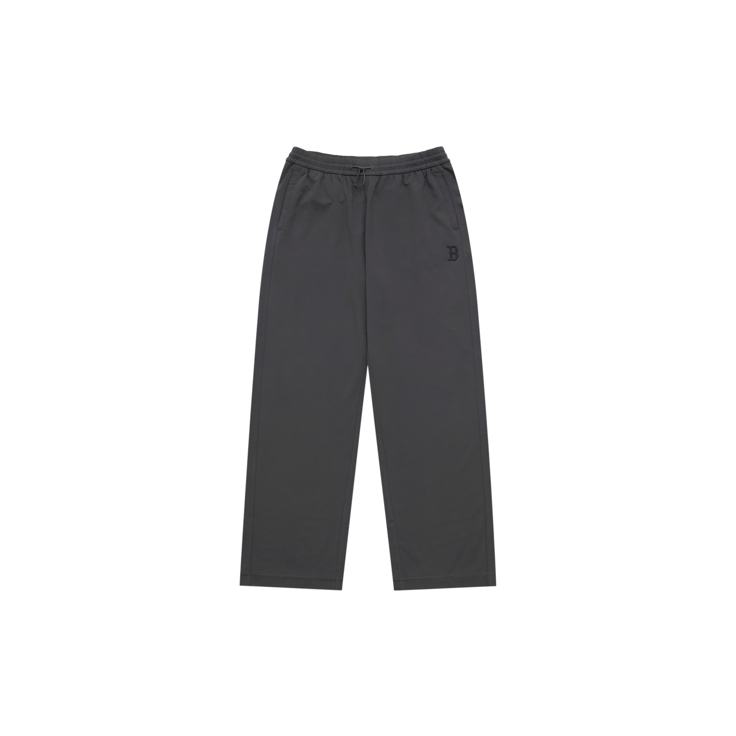 MLB Boston Red Sox Basic Collection SS25 Knitted Sweatpants Unisex Charcoal Gray 3APTB1153-43CGD L