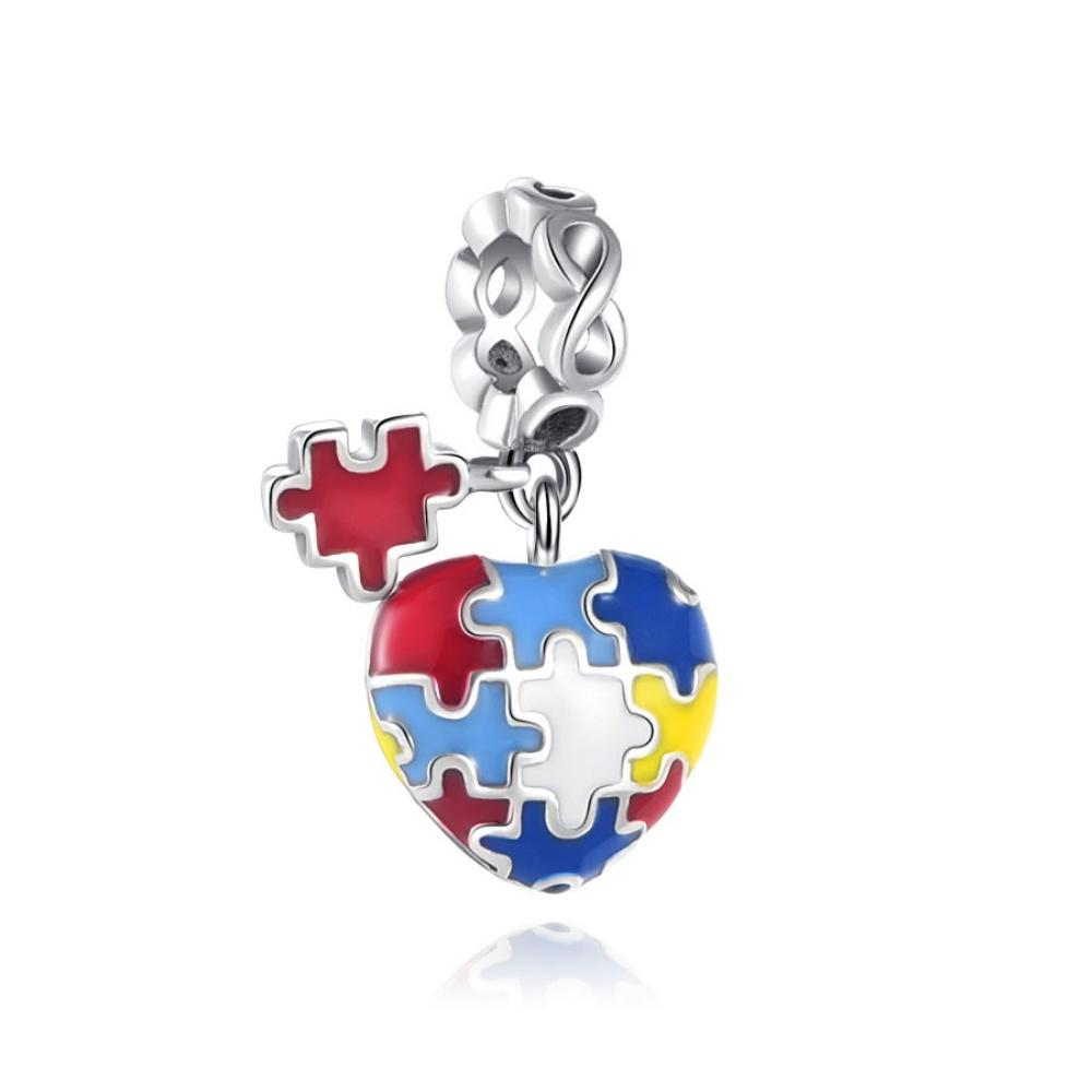

Brand New Copper Metal Charm Bead Component Saw Puzzle Rubik s Cube Palm Do It Yourself High Quality Fine Bead Component Compatible With Authentic