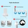 Under Sink Wash Basin Pipe Deodorization Retractable Flexible Plastic Drain Tube Kitchen Bathroom Draining Tub Plumbing