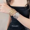Metal Ocean System Pleated Starfish Open Bracelet Niche Ins Wind Bracelet Light Luxury High-end Jewelry Women