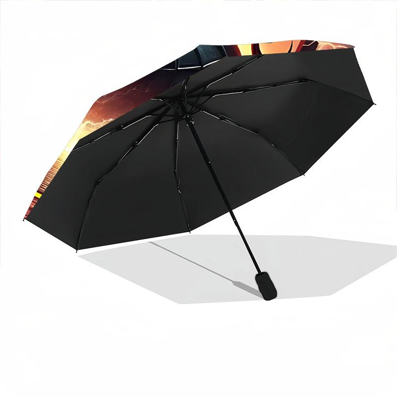 1pc Mortal Kombat Automatic Open/Close Umbrella, Christmas Gift for Men Women, Daily Travel Outdoor Use yy251101170