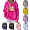 Women's Fashion Casual Christmas Angel Print Pullover Long-Sleeve Sweatshirt