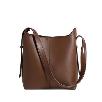 Vintage Designer Eimertasche Kunstleder Handtaschen für Frauen Umhängetasche Casual Marke Damen Messenger Tote Geldbörse