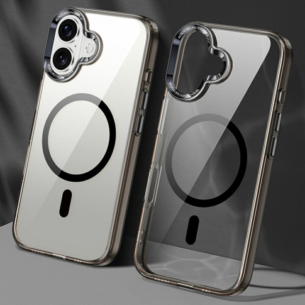 XUNDD For iPhone 16 Case Compatible with MagSafe TPU+Acrylic Airbag Corners Protective Cover A