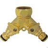 2-way Tap Connector - C.K - G7918 - Resistant Brass - O-ring - 3/4'' Threaded