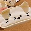 Kawaii Stationery Storage Bag Funny Kitty Stationer Bag  Student Stationery