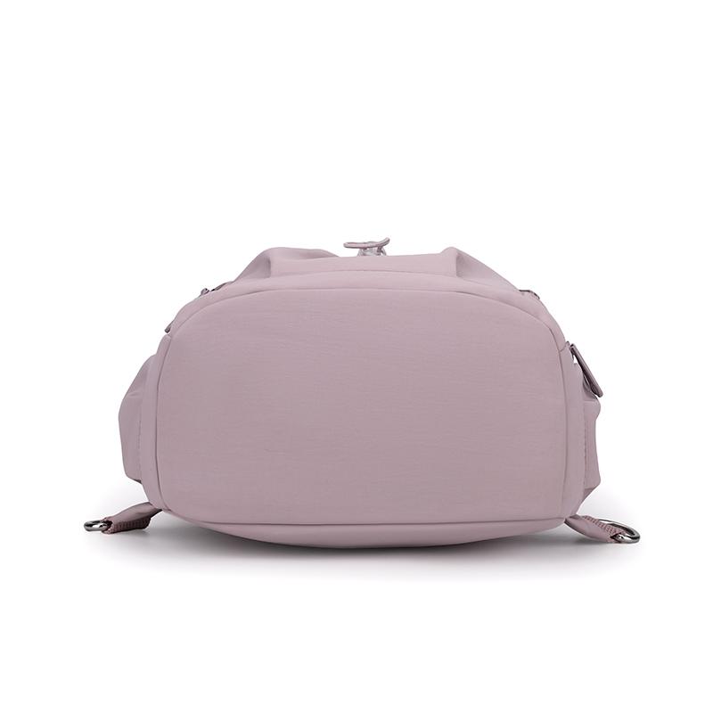 Mochila Pequena Estilo Universitário Mochila de Nylon Feminina Bolsa de Peito Multifuncional