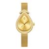 YaLaLuSi Brand Retro Women's Quartz Watch Design Gold Rhinestone Decoration Watch Temperament Elegant Ladies Gift